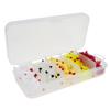 125Pcs/set Soft Wacky Rigs Worms Baits Silicone Fishing Lures Worms Fishing Lures Short Worms Artificial Baits Swimbaits