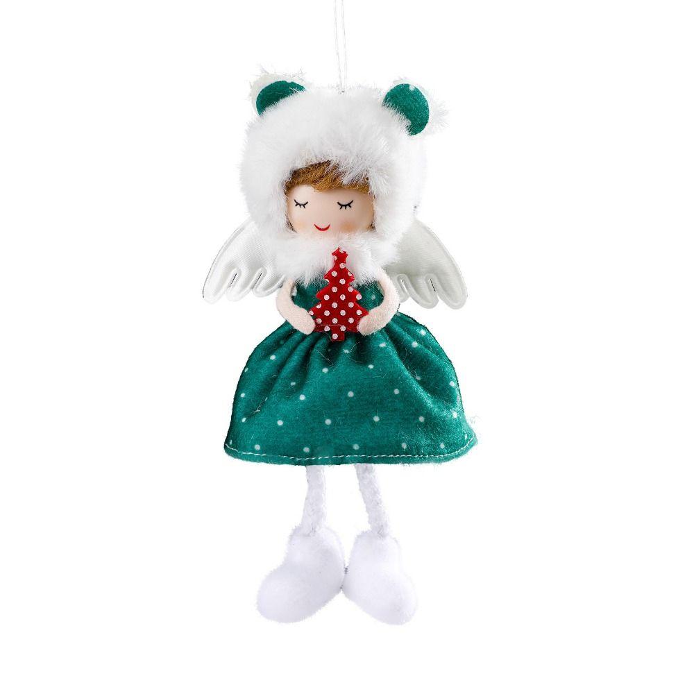 

Cute Red Green Elf Angel Plush Christmas Angel Plush Doll Red Green Christmas Elf Doll Christmas зелёный