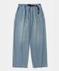 Columbia University Trajan Label Loose-Fit Washed Denim Pants_Light Jean