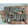 18-30MM Natural Rhodonite Matched Pair Mix Loose Gemstone 6 Pair Lot A-603