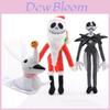 Rozkošní plyšáci Jack Skellington a Santa Jack z filmu Ukradené Vánoce