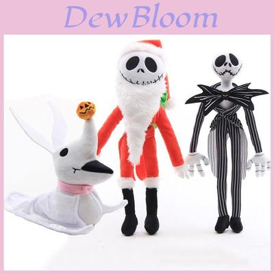 Adorable Nightmare Before Christmas Jack Skellington And Santa Jack Plush Toys