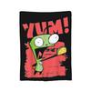 Invaders Zims Kawaii Cartoon Blanket Flannel Vintage Breathable Throw Blankets for Bedspread Summer,