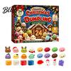 Soft Silicone Figurine Christmas Squeeze Advent Calendar 2026, 24 Days Mini Dumpling Creative Box Figures Countdown Calendar, Stress Relief