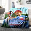 Nils Holgersson Adventure Flannel Blanket Super Soft Warm Cozy Blanket for Sofa Bed Office Travel All‑Season Home Decor Gift