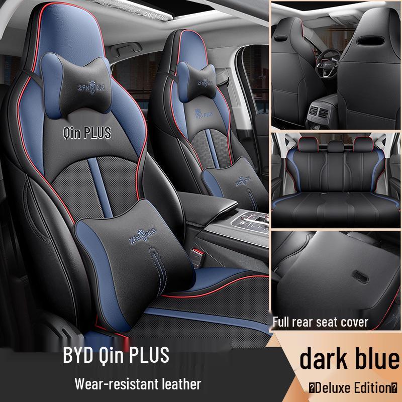 BYD Qin PLUS Dedicated Seat Cover: Four-Season Full Wrap DMi/EV Universal Cushion