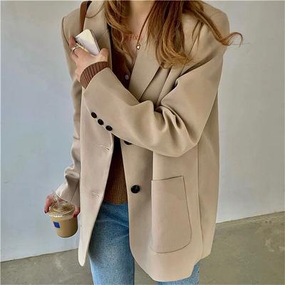 Spring Autumn Korean Version Design Loose Sense Minority Senior Hong Women Style Leisure Street