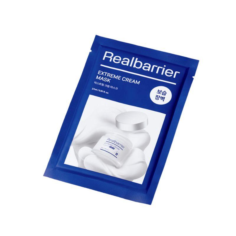 [Real Barrier] Extreme Cream Mask (27ml x 10 Sheets) – Deeply Nourishing Skin Barrier Repair Mask with MLE® Technology & Triple Ceramide