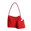 Nylon Tote Bag With Embroidery For Women Urban Casual Daily Use