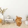 Realistic Heart Sculpture Home Office Desk Ornaments Heart Figurine Creative Resin Heart Statue Miniature Heart Figurine