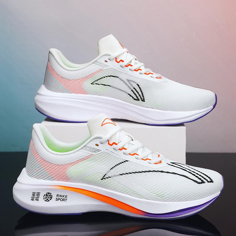 Sommer Laufschuhe für Herren Carbonplatte Stoßdämpfung Kleine Größe Sportschuhe Atmungsaktive Paar Freizeitschuhe Reise