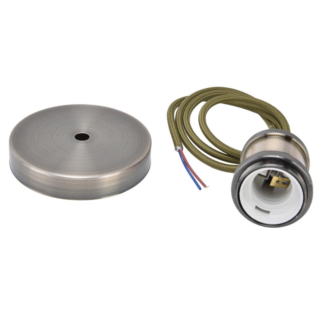 E27 Lampeholder med ledning Vintage Pendellampe Lampeholder for soverom 100?240V