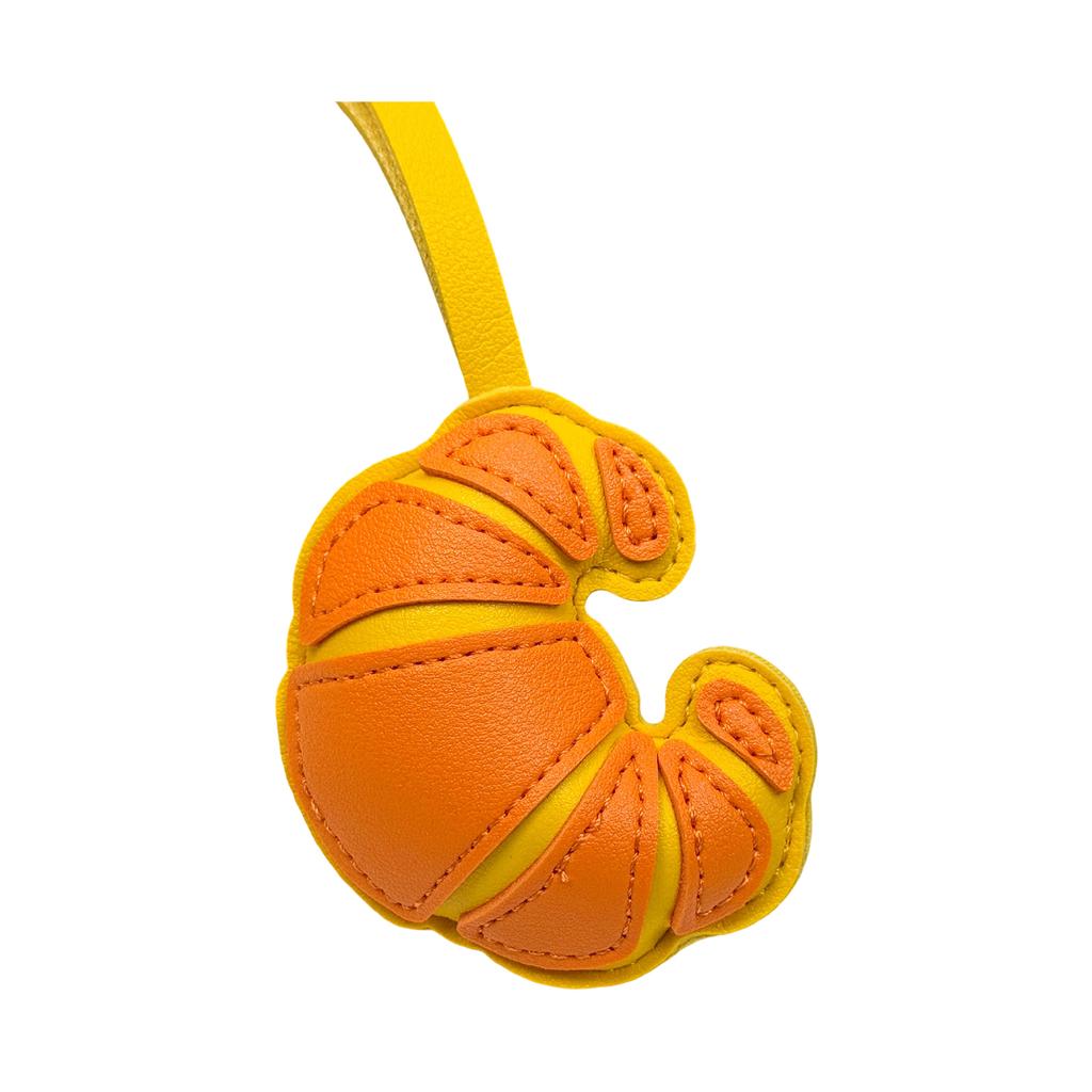 Croissant Bag Charm Pendant Aesthetic Purse Charms Aesthetic keychains Keyring for Women Backpack Purse Handbag Decors