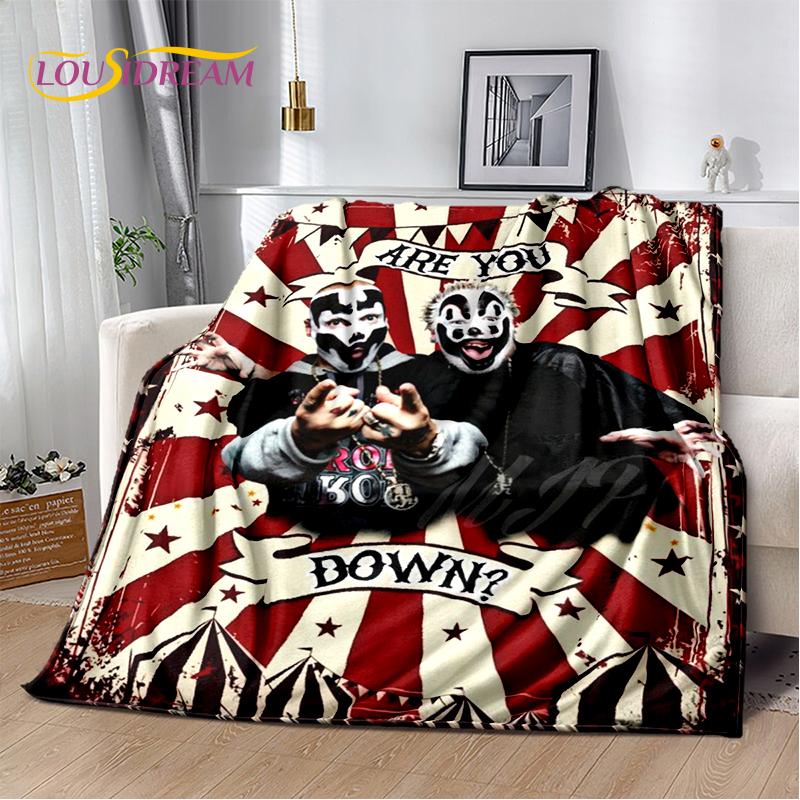 Rap Metal Insane Clown Posse Icp Juggalo Soft Flannel Blanket for Bed Bedroom Sofa Picnic,Throw Blanket for Cover Outdoors Gifts