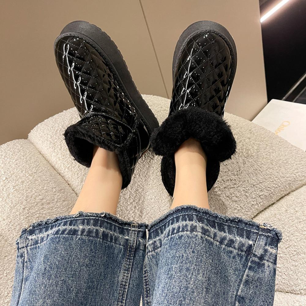 Ghete de zăpadă de pluș de toamnă și iarnă pentru femei