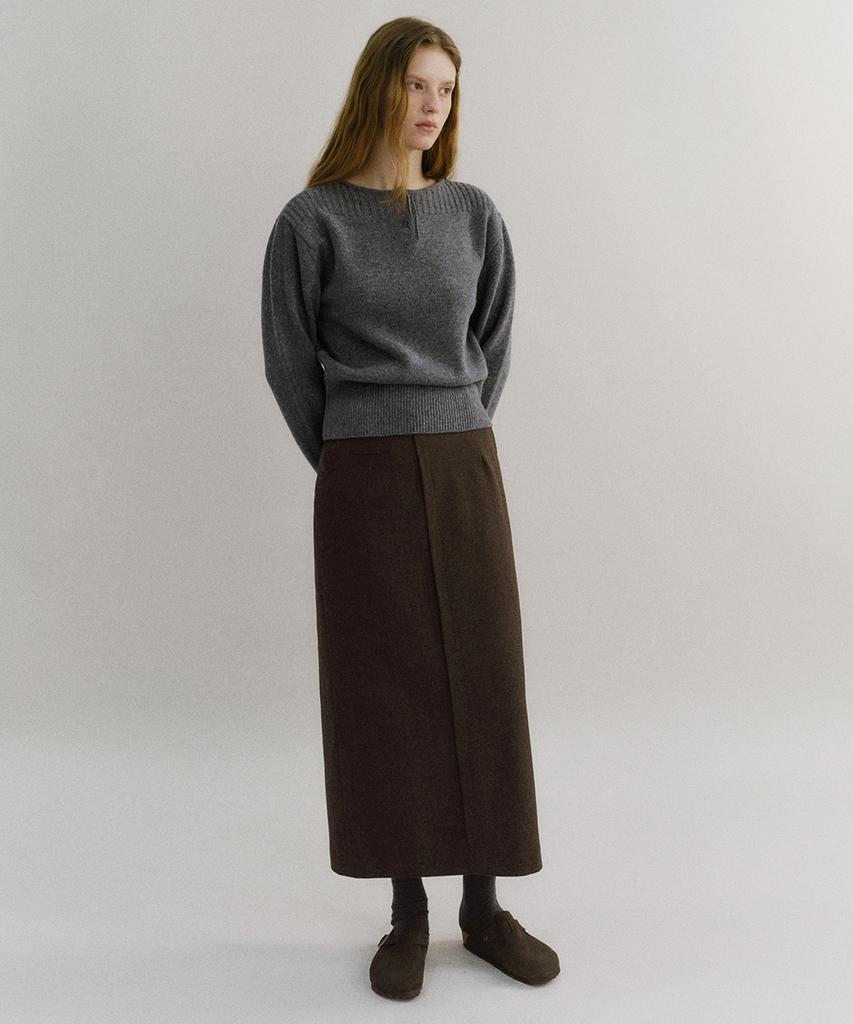 Aubeuawo Lip Pencil Skirt Winter Ver. (Brown)