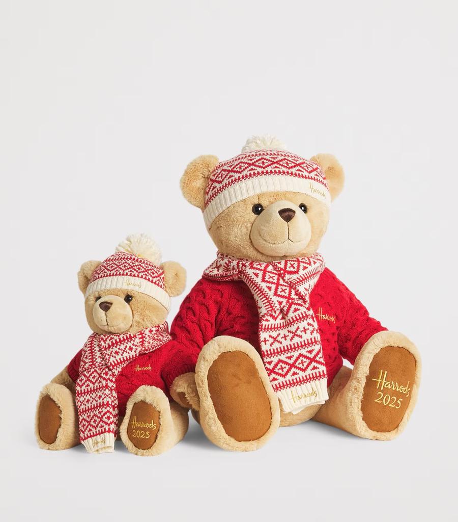 Harrods Weihnachtsbär 2025 ALFIE Plüschtier, Weihnachtsgeschenk, 34cm [Gebraucht]
