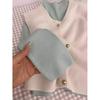 Plus Size Soft & Cozy Knit Sweater for Autumn/Winter - Half-High Neck, Korean Style