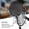 Recording Microphones Poppings Filter Mics Blowout Prevention Net Double Metal Meshes Layers for Studio Recording Sound