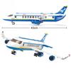 463Pcs City Airport Airbus Aircraft Airplane Plane Brinquedos Avion Model Building Blocks Bricks Educational Toys for Children