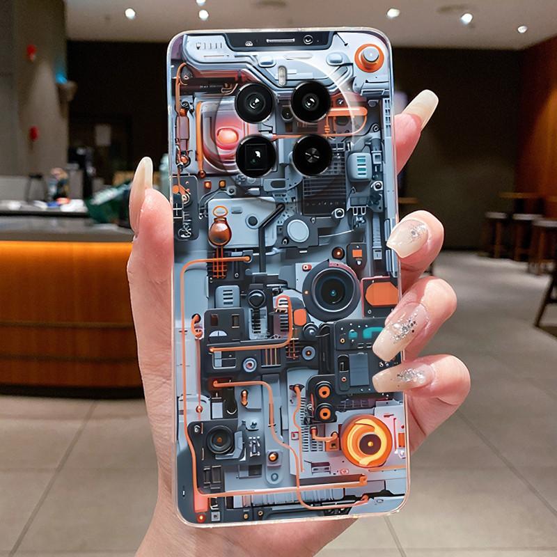 Casing For Realme GT 5 Pro Case Luxury Cute Cool Boys Girls Transparent Soft Silicone Back Cover For Realme GT5 Pro Phone Case