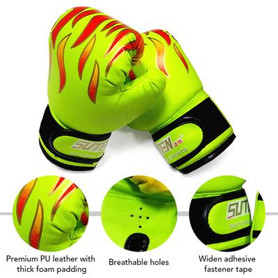 Guanti da boxe per bambini Guanti da allenamento per kick boxing per bambini Guanti da boxe per bambini Muay Thai