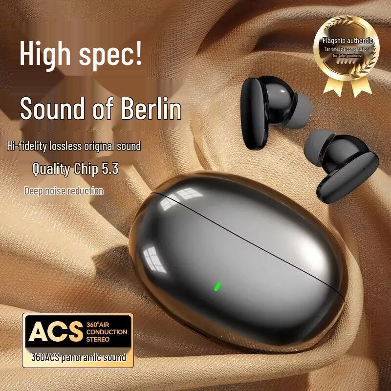 Auriculares Bluetooth Inalámbricos Huawei, Android y Apple - Para Uso Prolongado, Sin Dolor, Diseño Mini con Graves Potentes y Alta Calidad de Sonido