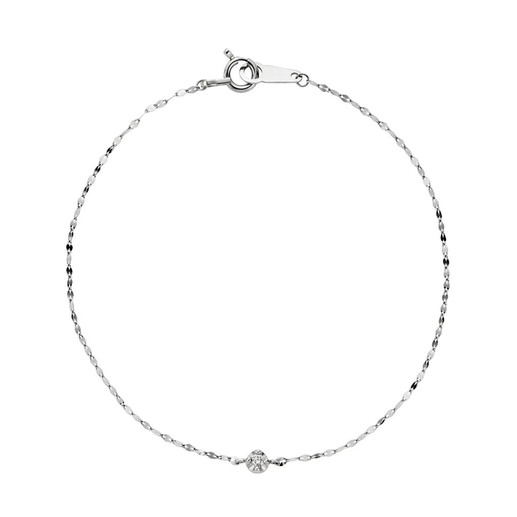 Platinum Bracelet with One Diamond APVB3072LSDI [Official] [Vendome Aoyama]