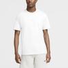 Nike Embroidered Logo Sport Crew Neck Short Sleeve T-Shirt Men Tops White DB3194-100