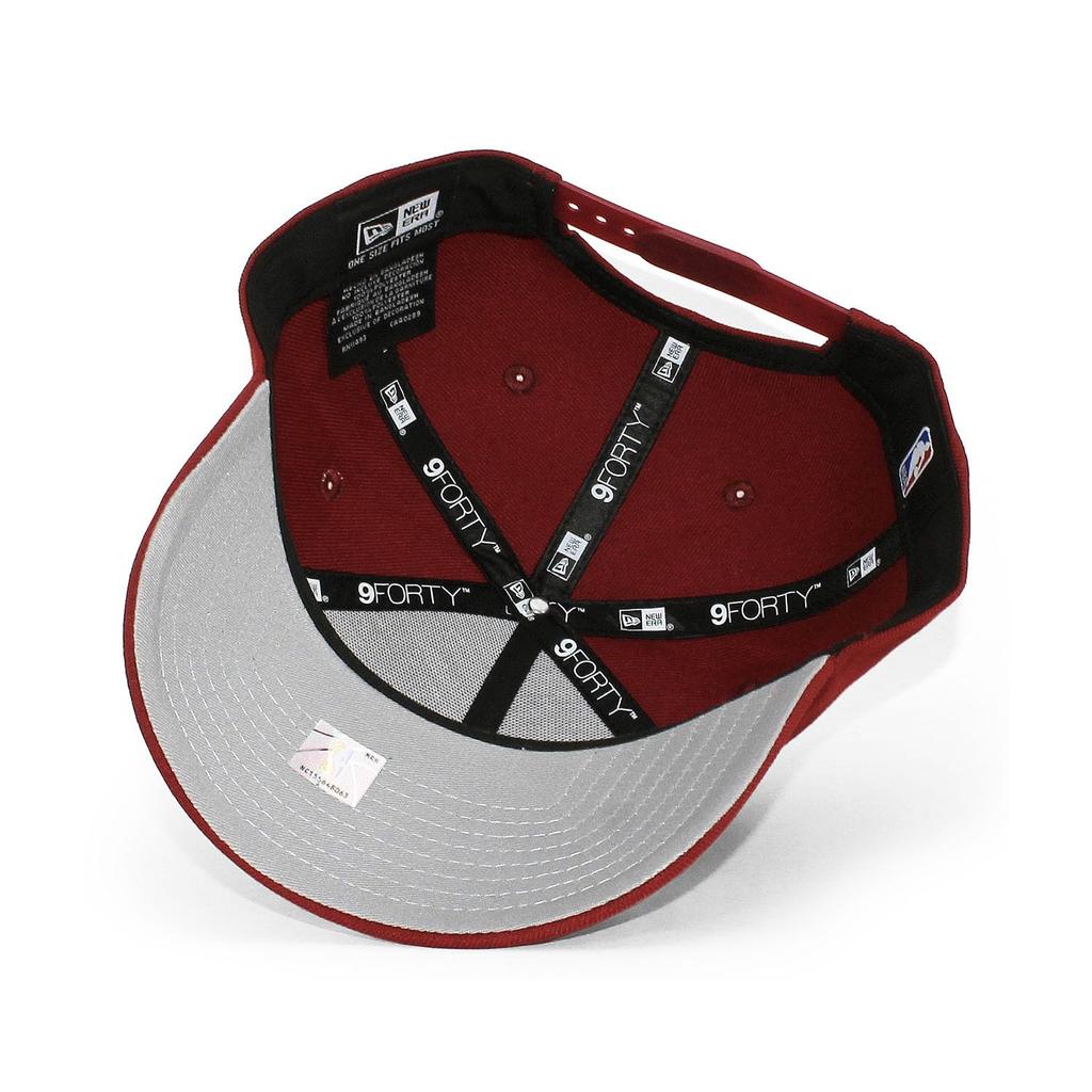 New Era Cap 9FORTY A-FRAME SNAPBACK CAP 940 Hat MLB NFL NBA MLS A-Frame Snapback (JP, Alphabet, Free Size, Cleveland Cavaliers (Burgundy)) [Used]