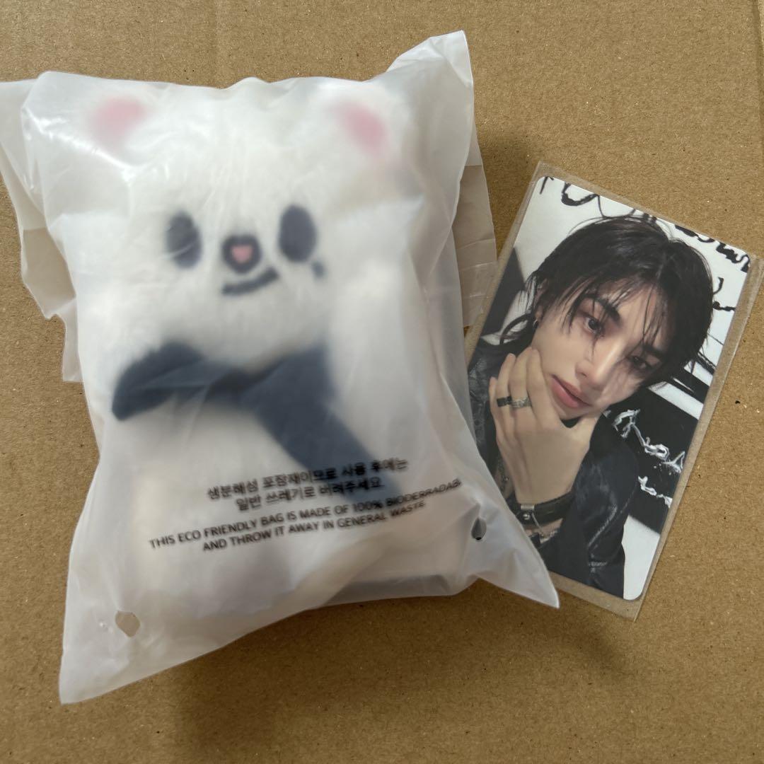 

[Б/У] Мягкая игрушка SKZOO с коллекционной карточкой - Хёнджин