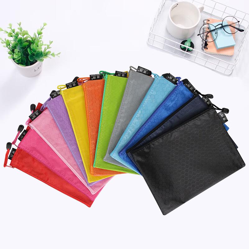 Kangbai A5 Football Pattern Waterproof Document Bag - 10-Pack