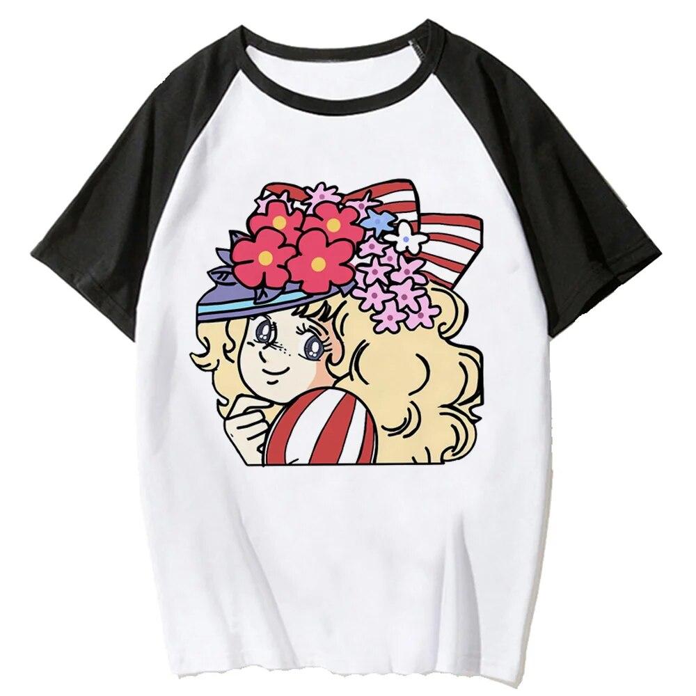 Candy Candy Tee Women Unisexga T-shirts Girl Anime Comic Funny Clothes