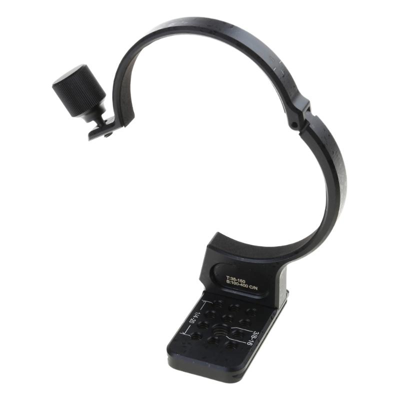 Lens Tripod Mount Ring Quick Release Tripod Collar with 1/4" Screw for 35-150mm 100-400mm Camera Lens