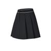 Fila Golf Series SS25 Woven Simple Versatile Skirt Pants Casual Skirt Women Skirts Deep-Black A11W525321F-BK