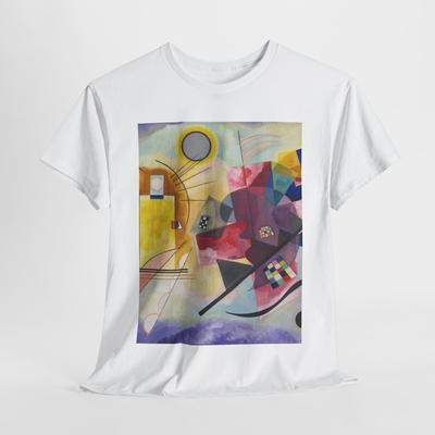 Vintage Wassily Kandinsky T-shirt Tee, Abstract Art Shirt, Retro Cotton T-Shirt, Painter