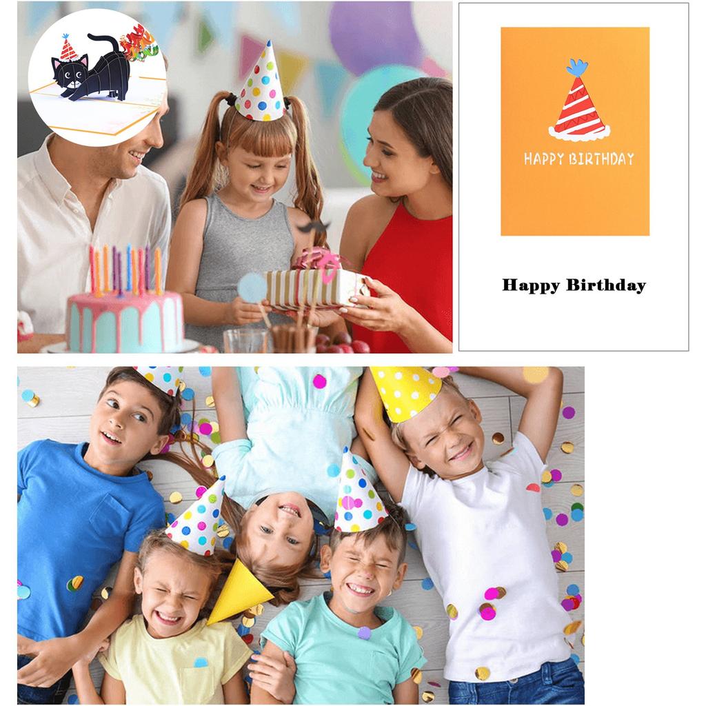 Unübertroffene Grußkarten, 3D-Umschlagpostkarten im Format 12,7 x 17,8 cm