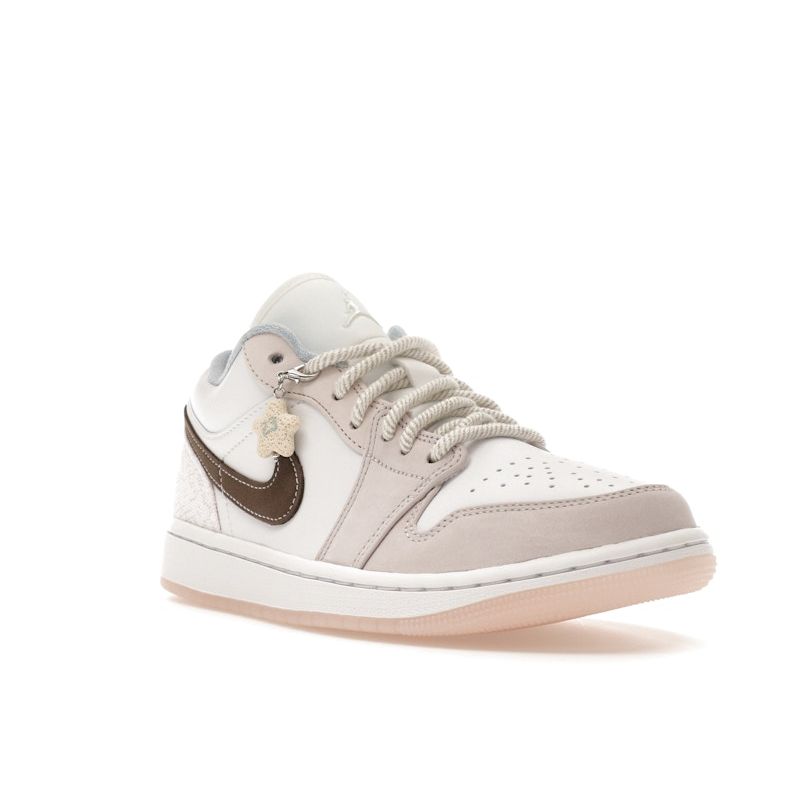 Air Jordan 1 Low Coral Reef Women Sneakers Pink White Ironstone IB8859-101