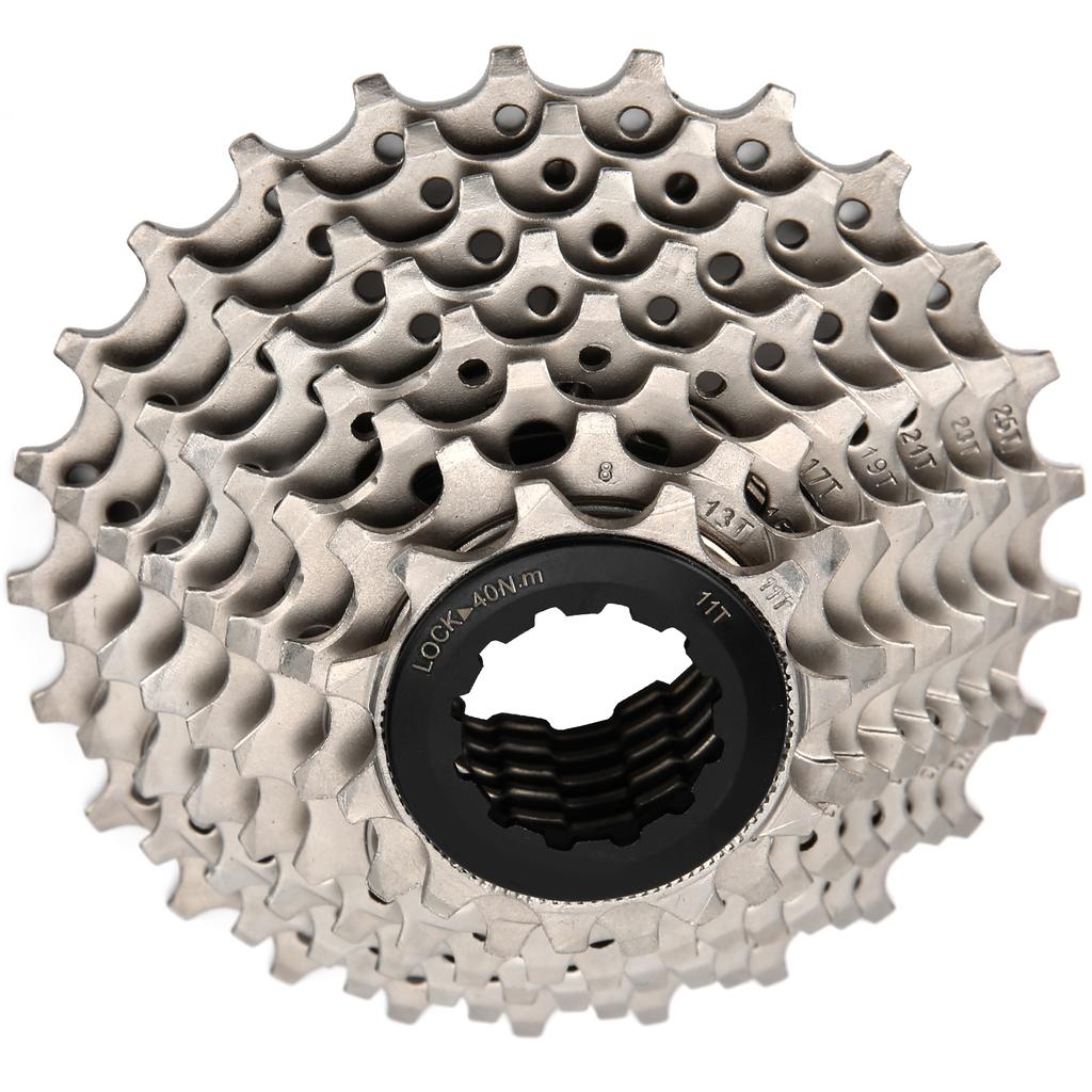 Road Bike Freewheel 8 Speed 25T Cassette ChromiumMolybdenum Steel Sprocket Accessories