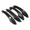Carbon Fiber ABS Car Door Handle Cover Set - Full Wrap Decorative Exterior Piece