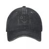 Classic Symbols Of Masonry Freemasonry Baseball Caps for Men Women Distressed Washed Snapback Hat Gold Square Compass Caps Hat
