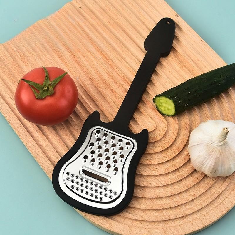 Stainless Steel Guitar Shaped Melon Peeler Fruit Peeler Creative Home Potato Peeler Kitchen Small Tool