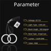 2pcs 80mm RGB COB Angel Eye Halo Ring APP Control For Car LED Headlight Fog Lamp