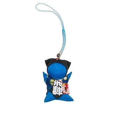 Hida Takayama Sarubobo Feng Shui Amulett für Fruchtbarkeit, leichte Geburt, eheliche Harmonie, Glück, Gesundheit, Fruchtbarkeit und Ehe. Mini-Netsuke