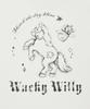 WACKY WILLY Women'S Graphic Long Sleeve White