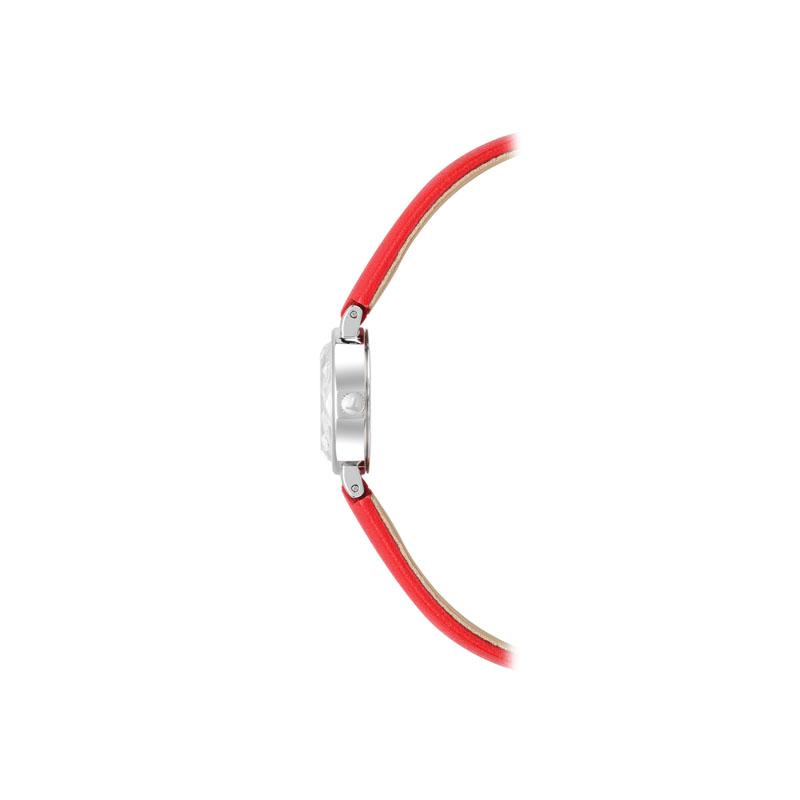 Tissot Quartz Movement 30m Water Resistance Women's Watch 19.5mm White Dial Stainless Steel Case Leather Strap T140.009.16.111.00