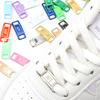 New AF1 Luminous Shoelaces Buckle Sneaker Decorations Glowing Metal Lock for Shoelace DIY Laces Chapa Shoe Accessories 2pcs/pair