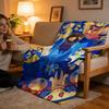 Throw High-Density Short Plush Blanket For Sofa Nap Air-Conditioned Room Soft Skin-Friendly Undertale