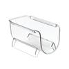 Elegant Red Wine Storage Rack for Kitchens - Sturdy Desktop Plastic Display Stand