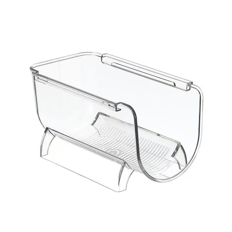Elegant Red Wine Storage Rack for Kitchens - Sturdy Desktop Plastic Display Stand